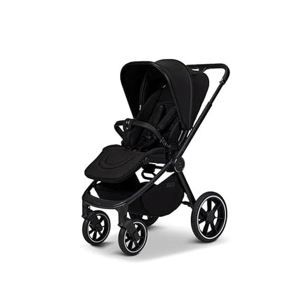 MOON RESEA+ onyx, Kombi-Kinderwagen Edition+, mit Wanne und Sportwagen Sitz, bis 22kg, Kollektion 2025