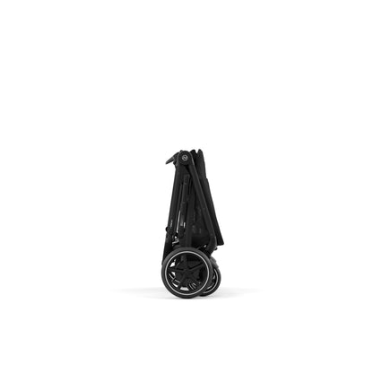 CYBEX Gold e-GAZELLE S Kinderwagen – ab Geburt bis 22kg, E-Antrieb, All-in-1-System mit 20+ Konfigurationen, Moon Black