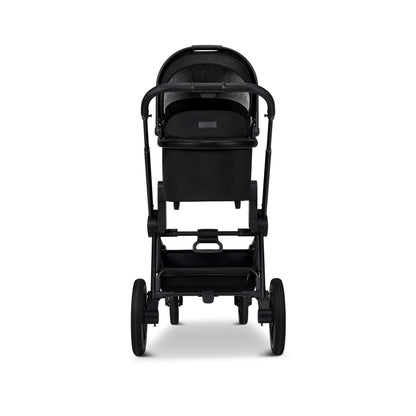 MOON RESEA+ onyx, Kombi-Kinderwagen Edition+, mit Wanne und Sportwagen Sitz, bis 22kg, Kollektion 2025