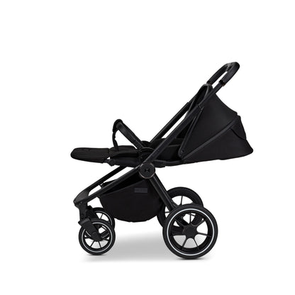 MOON RESEA+ onyx, Kombi-Kinderwagen Edition+, mit Wanne und Sportwagen Sitz, bis 22kg, Kollektion 2025