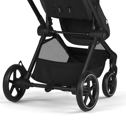 CYBEX Gold EOS 2-in-1 Kinderwagen mit Aton B2 i-Size Babyschale &amp; Adapter – Reisesystem ab Geburt bis 22 kg, Moon Black